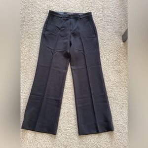 Banana Republic Black Trouser Wide Leg Pants